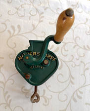 Bohnenschneider H&uuml;nersdorff Antik Original Gusseisen 1950-1960 Jahre