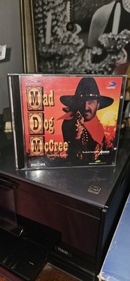 Mad Dog McCree Philips CDi  CD-i  Game Disc Is MINT Complete Free Shipping 