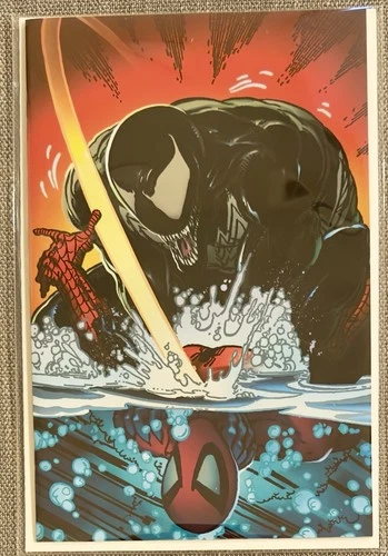 VENOM #1 • MCFARLANE FOIL PANINI • MEGACON VARIANT • LTD 1K • IN HAND