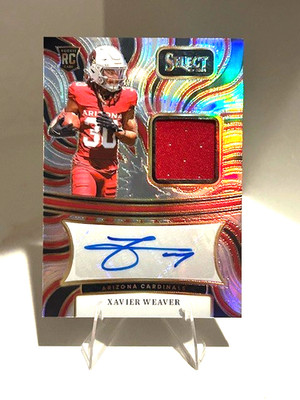 2024 Select Xavier Weaver Signature RPA  /199 Cardinals RC