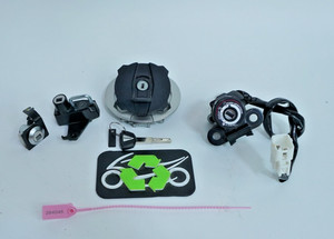 2025 Kawasaki Ninja 500 EX500 Ignition Switch Lock Set Keys Cap Seat 284045 OEM