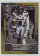 2025 Bowman U Chrome Yellow Refractor 330/350 Mazeo Bennett Jr #66 3hd