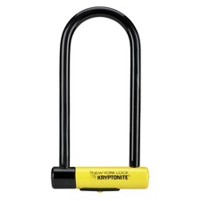 Kryptonite, New York LS, U-Lock, Key, 102x260mm, 4''x10.25'', Thickness in mm: 1