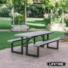 Lifetime 6Ft (1.83M) Folding Picnic Table - Model 60481