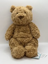 Jellycat London Bartholomew Bear Plush Brown New NWT Medium Authentic