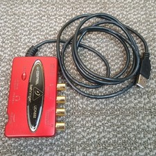 Behringer U-Control UCA222 USB Audio Interface Red Version