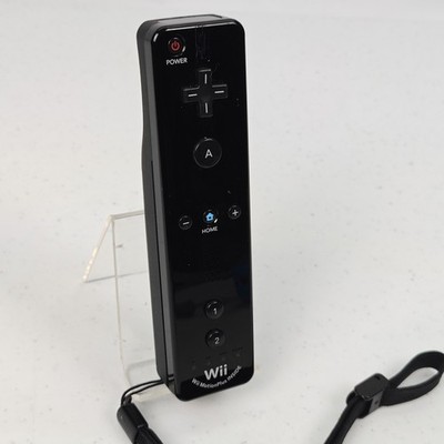 Nintendo Wii U Official Wii Remote Motion Plus Black OEM RVL-036 Tested Working