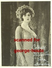 ELINOR FAIR - -PHOTOGRAPH -  SIGNED - WAMPAS  - WILLIAM BOYD - DE MILLE 