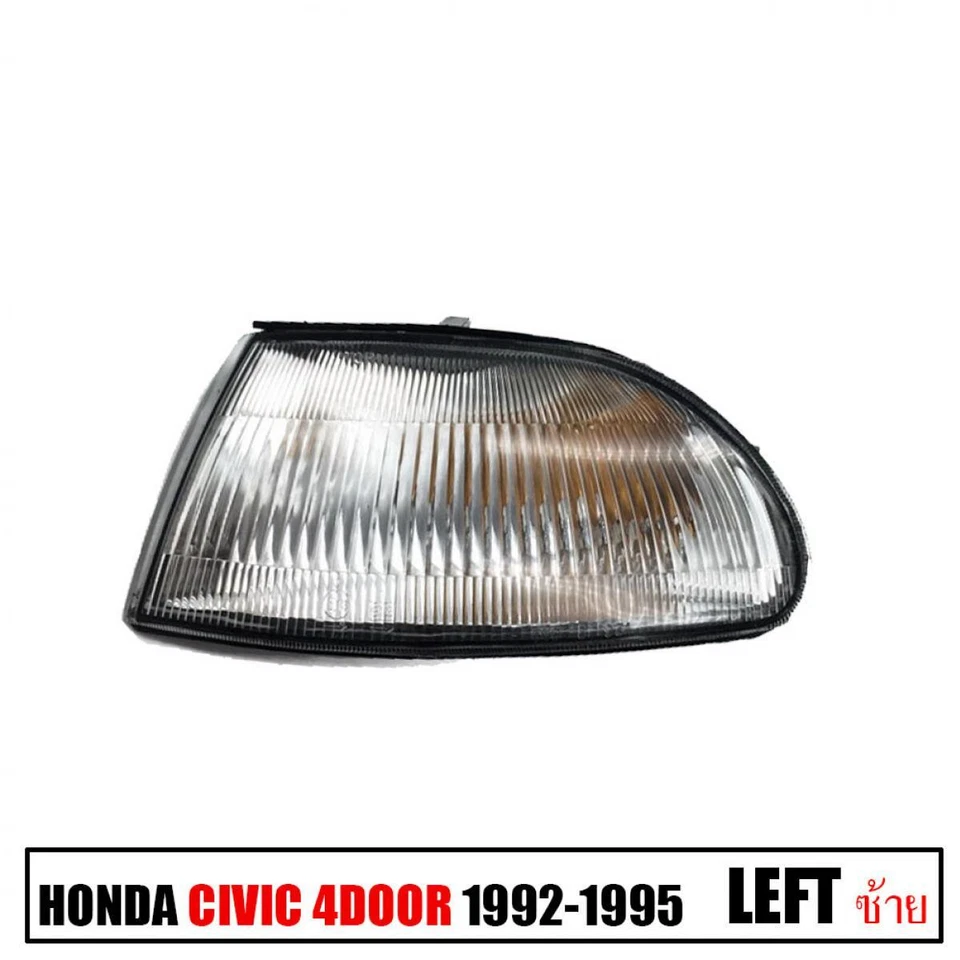 Luz indicadora de lámpara de esquina izquierda izquierda izquierda para Civic 4 puertas EG8 1992-1995 sedán Foto 2 de 4