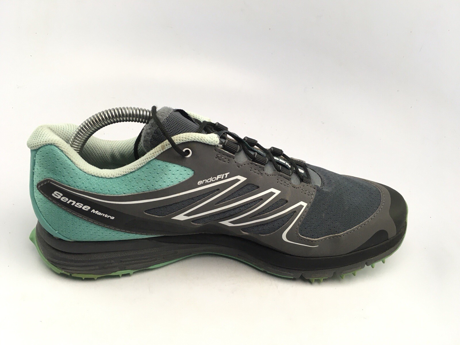 Scarpe da ginnastica grigie Salomon Sense Mantra 2 taglia 9 comode da corsa