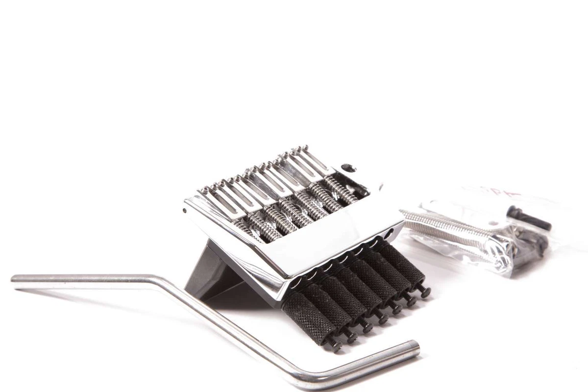 Hipshot Headless Guitar System 7 String Chrome Tremolo Bridge USA 