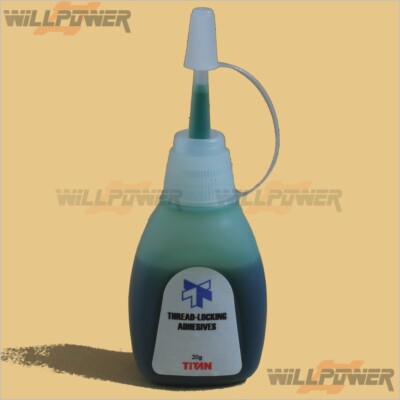 Titan Thread Lock Adhesive #20204 (RC-WillPower) Standard Formula for Screws