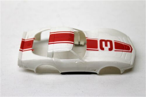 1981 TYCO Narrow Slot Car 1979 Chevy Chevrolet Corvette 8912 NO MirrorWindshield - Picture 1 of 2