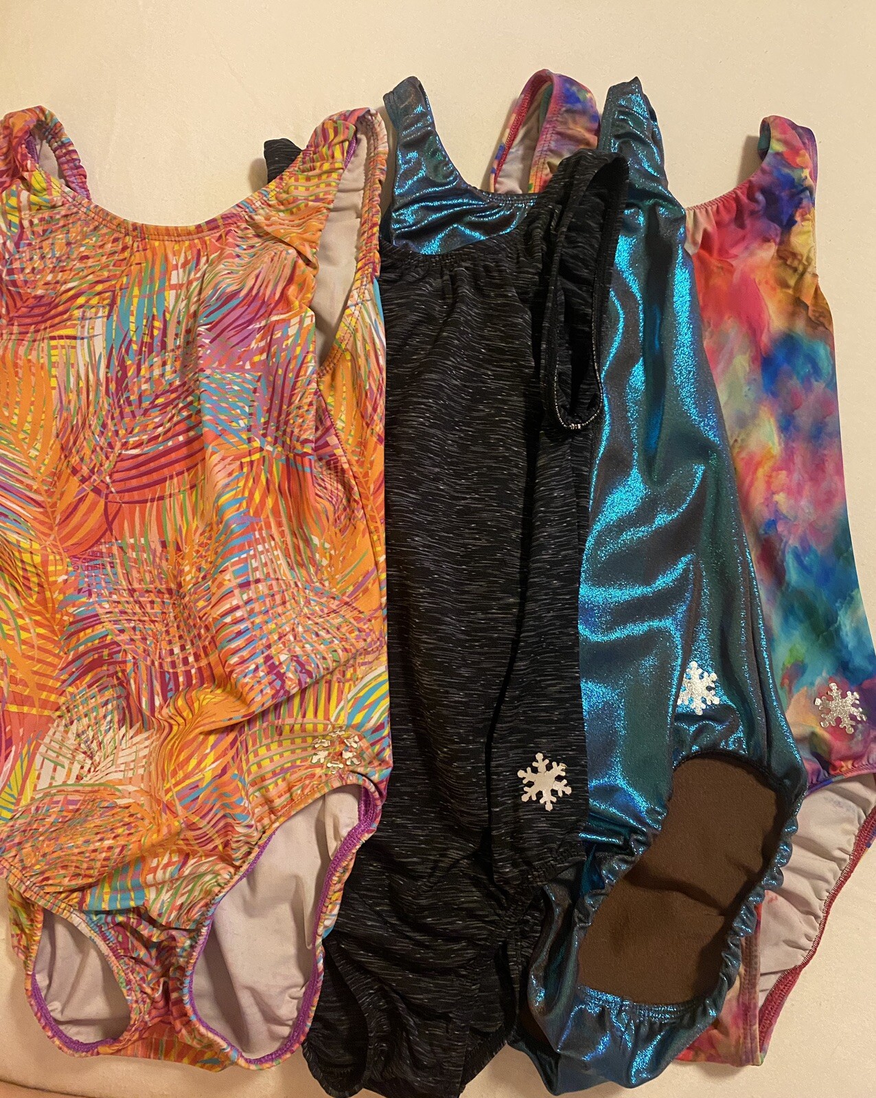 Snowflake Designs Gymnastics Lot Of 4 Size Small | eBay