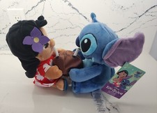 Disney Lilo Stitch 20th Anniversary Plush Set Limited Release Sharing Coconut
