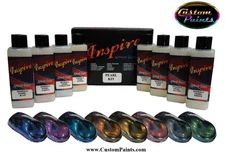 Inspire Airbrush Sparkle Pearl Kit (Solvent), CUSTOM PAINT, HOK, MOTORCYCLE