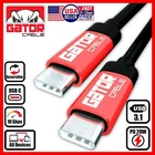USB-C to USB-C 3.1 Charger Data Cable Rapid Fast Charge Type C PD 60W 5A Power