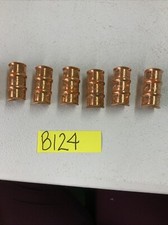 Lot of 7 Burndy Orange Die C-Taps YC25L12 Copper Compress Crimps Size 12-1/0-ECS