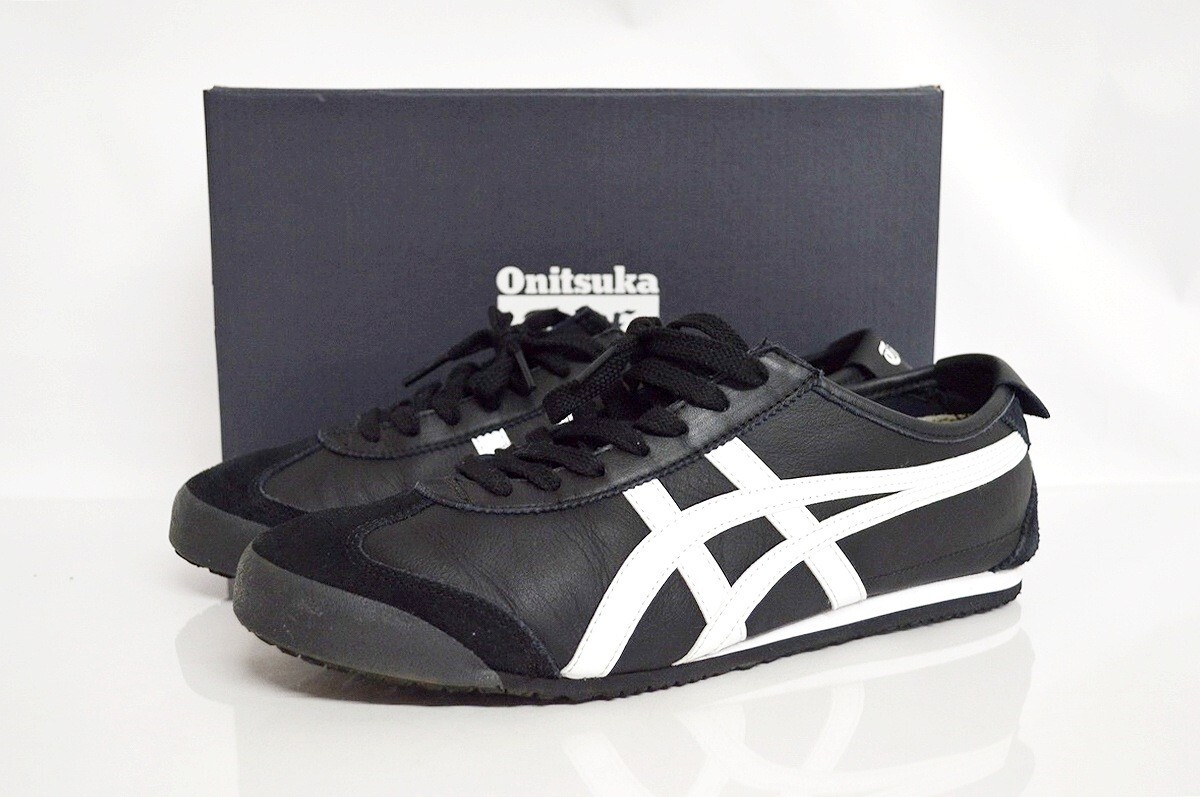 Onitsuka Tiger MEXICO 66 BLACK 29センチ Authentic Onitsuka Tiger MEXICO 66 1183C102 001 BLACK WHITE | eBay