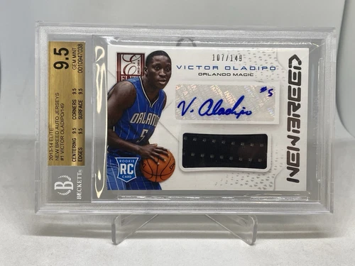 2013 New Breed JSY  Sig /149 Victor Oladipo Rookie Auto RC QUAD BGS 9.5/10 POP 4