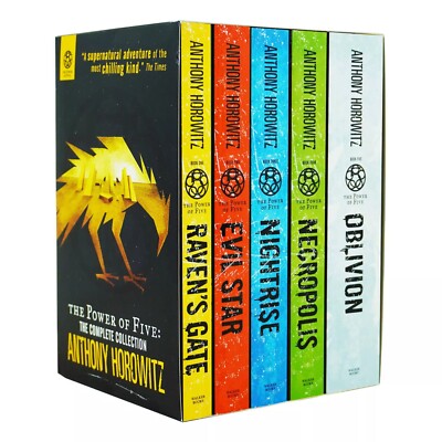 Power of Five 5 Books Collection Paperback Set- Ages 9-14 - By Anthony Horowitz