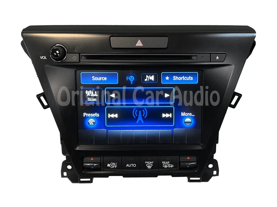 Receptor de radio con pantalla de visualización de información OEM Acura MDX 2017 Foto 3 de 4