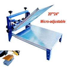 Brand New Screen Printing Vacumm Suction Screen Printing Station 20*24" #006156