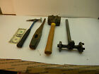 40130 Mixed Lot Shop Hammers; Machinist, Mechanic, Metal working