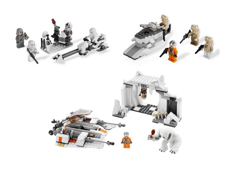 kaaaa999‼️ LEGO 8083, 8084, 8089 - Star Wars - Hoth Wampa Cave + 2 Sets