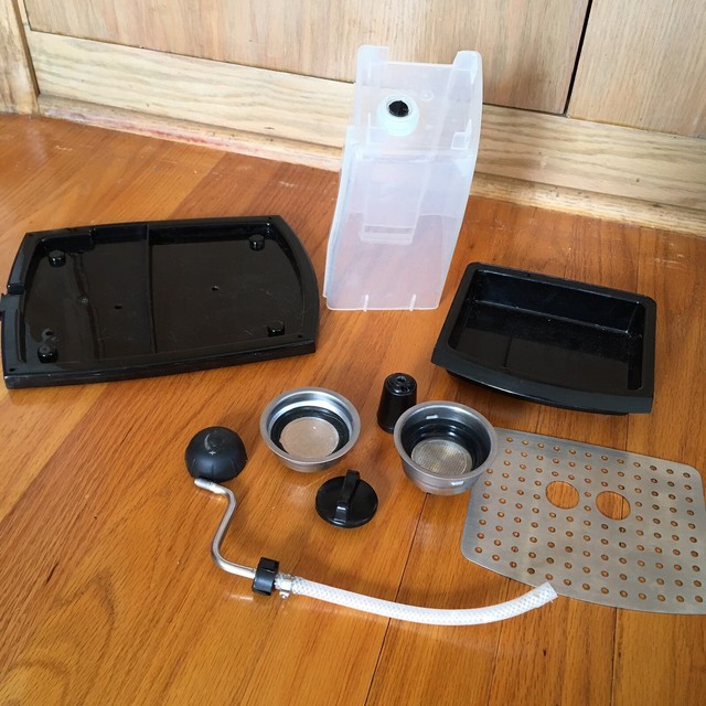 DeLonghi Espresso Coffee Maker parts EC155 Frother Stem steam knob tank