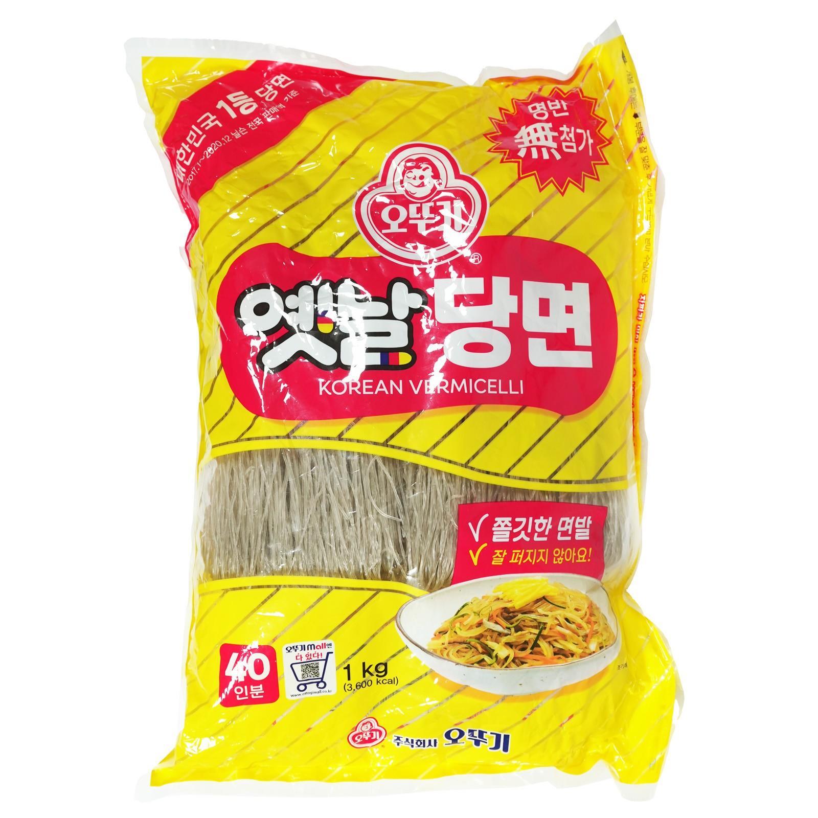 Ottogi Dangmyun Glasnudeln aus Süßkartoffelstärke Yetnal 1kg Vermicelli Sweet po
