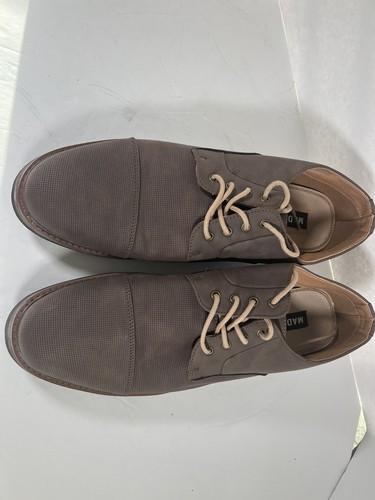 Steve Madden Men's 13 Kershaw Oxford Brown Shoes