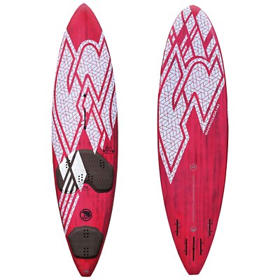 F2 Windsurfboard Barracuda HD 72-88L Größe wählbar Rot/Weiss 
