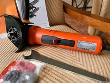 FEIN 5"   15-Amp Paddle Switch Brushless Angle grinder-made in Germany