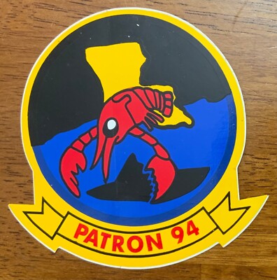 USN Navy Crawfishers VP-94 Patrol Squadron Ninety-four Patron 94 ...