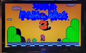 Super Mario Bros. 3 (Nintendo NES, 1990) w Manual & Sleeve 