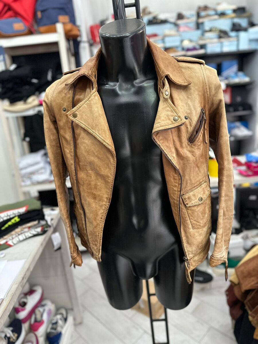 Hardfit Leather Jacket Used Men's Size S Beige LLV497 | eBay Hardfit Leather Jacket Used Men's Size S Beige LLV497 | eBay