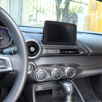 Echt Carbon AC-Schalterverkleidung Zentralkonsole für BMW 1 2 Series 2020-23