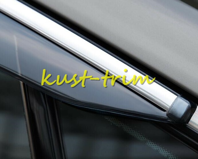 FIT FOR Lincoln MKZ 20162019 Window Visor Vent Shades Sun Rain Guard