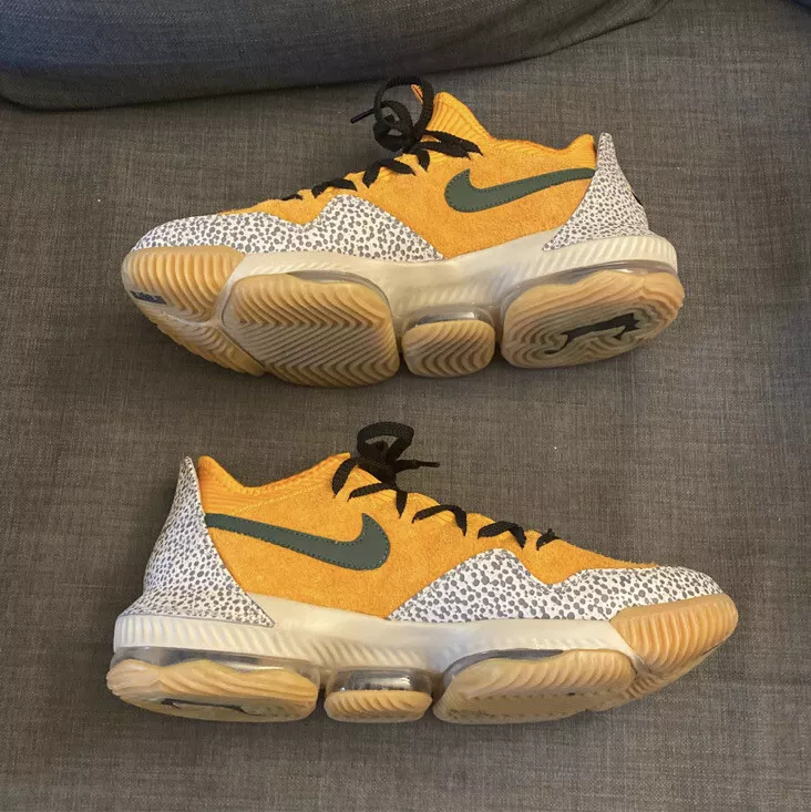 Lebron 16 low store safari on feet