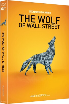 THE WOLF OF WALL STREET  Mediabook  Cover B  DVD + Blu-ray NEU NAMELESS