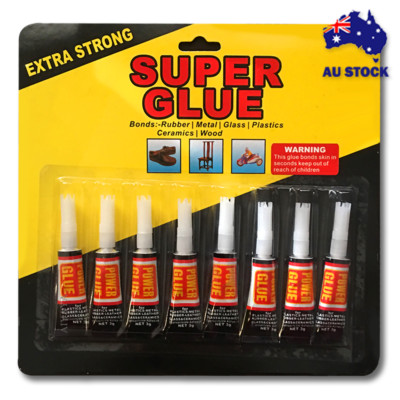 Super Glue Epoxy Adhesive Plastic Wood Rubber Ceramic Glass Metal Crystal Steel
