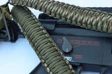 Tactical 550 Paracord Rifle Gun Sling Single Point Quick Detach MULTICAM GREEN