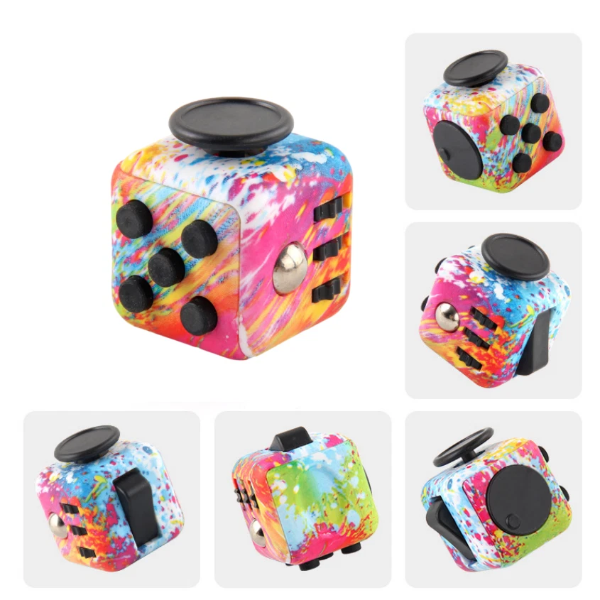 Fidget Cube 3D Anti-anxiety Focus Stress Reliever Toys Kids&Adult Hand Desk Toy - Bild 4 von 4