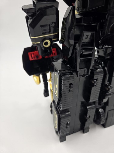 Megazord 1991 Bandai Black and Gold Figure Incomplete 1994 Power Rangers - Picture 9 of 9