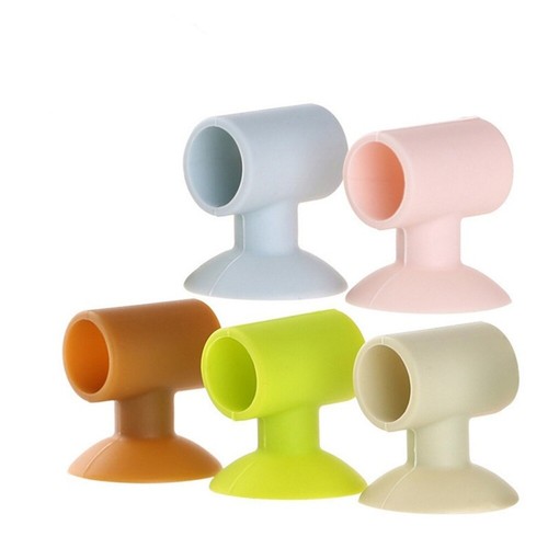 Lot De 10 Protections Mousse Souple Pour Poignées De Porte - Sécurité Bébé Enfant - Beige - Anti-chocs & Anti-pincement