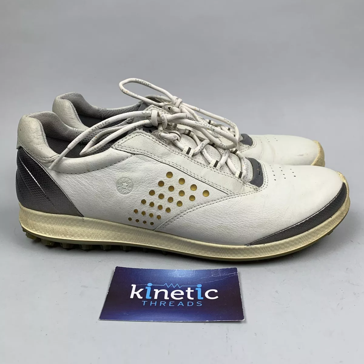 Biom Natural Motion Hydromax Mens 41 US Yak Leather Spikeless Golf | eBay