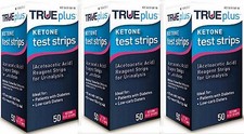 Urine Ketone Test Strips Trueplus 50 count 3 pack