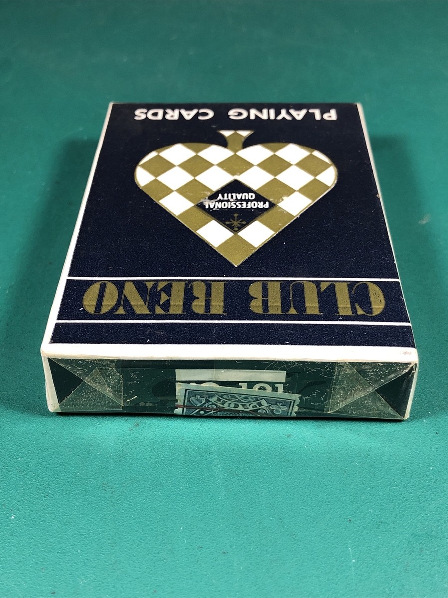 VTG Club Reno No. 101 Playing Cards SEALED W/ TAX STAMP | Arrco