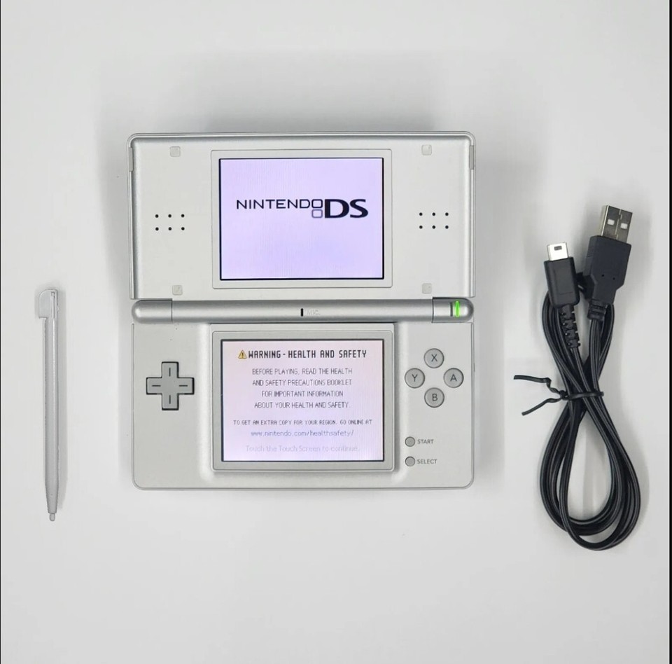 Nintendo DS Lite With Charger and Stylus Choose Color FULLY WORKING ...